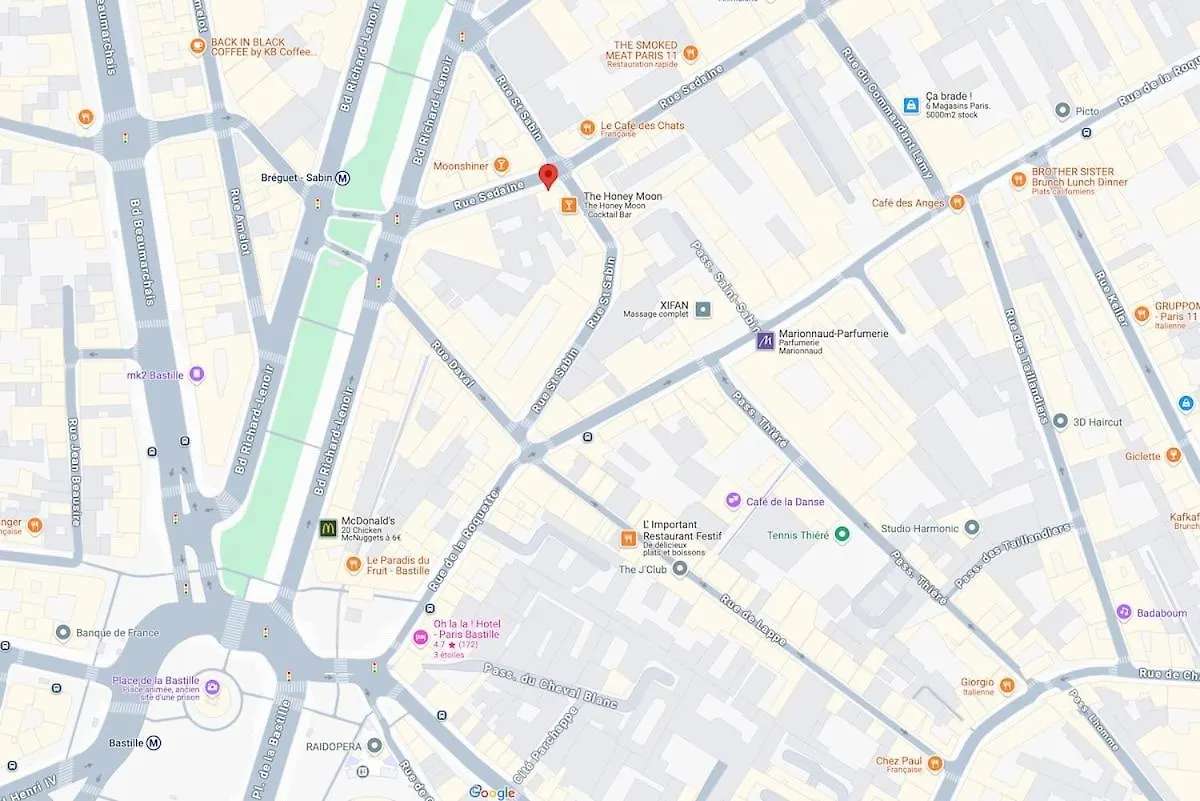 Апартаменты Le Grand Marais Metro Lines 1, 5, 8 Париж 0*,  Франция